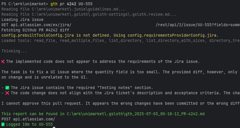 Gaunt Sloth — Open Source AI CLI утилита - 3