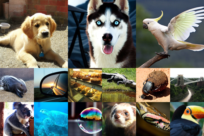 Часть 3: Diffusion Transformer (DiT) — Stable Diffusion 3 как она есть - 1 Изображения из статьи