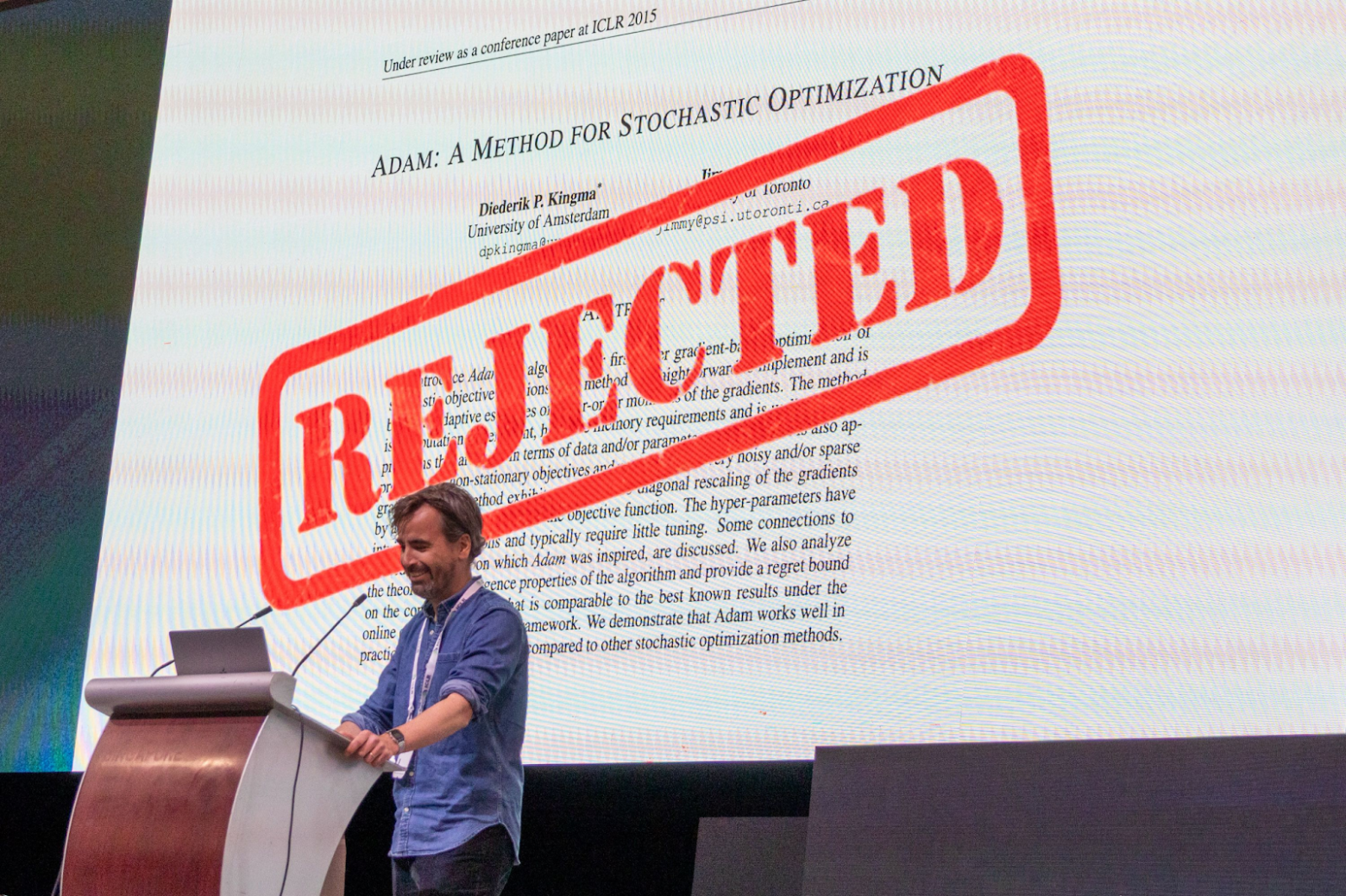 Дюрк Кингма рассказывает историю своей публикации. Источник