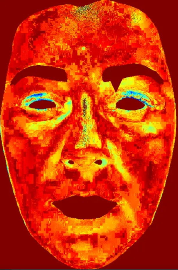 Визуализация работы комбинаций нейросетей по нескольким видам анализа кожи лица, на базе которых потом будет делаться вывод о состоянии кожи в разных зонах  