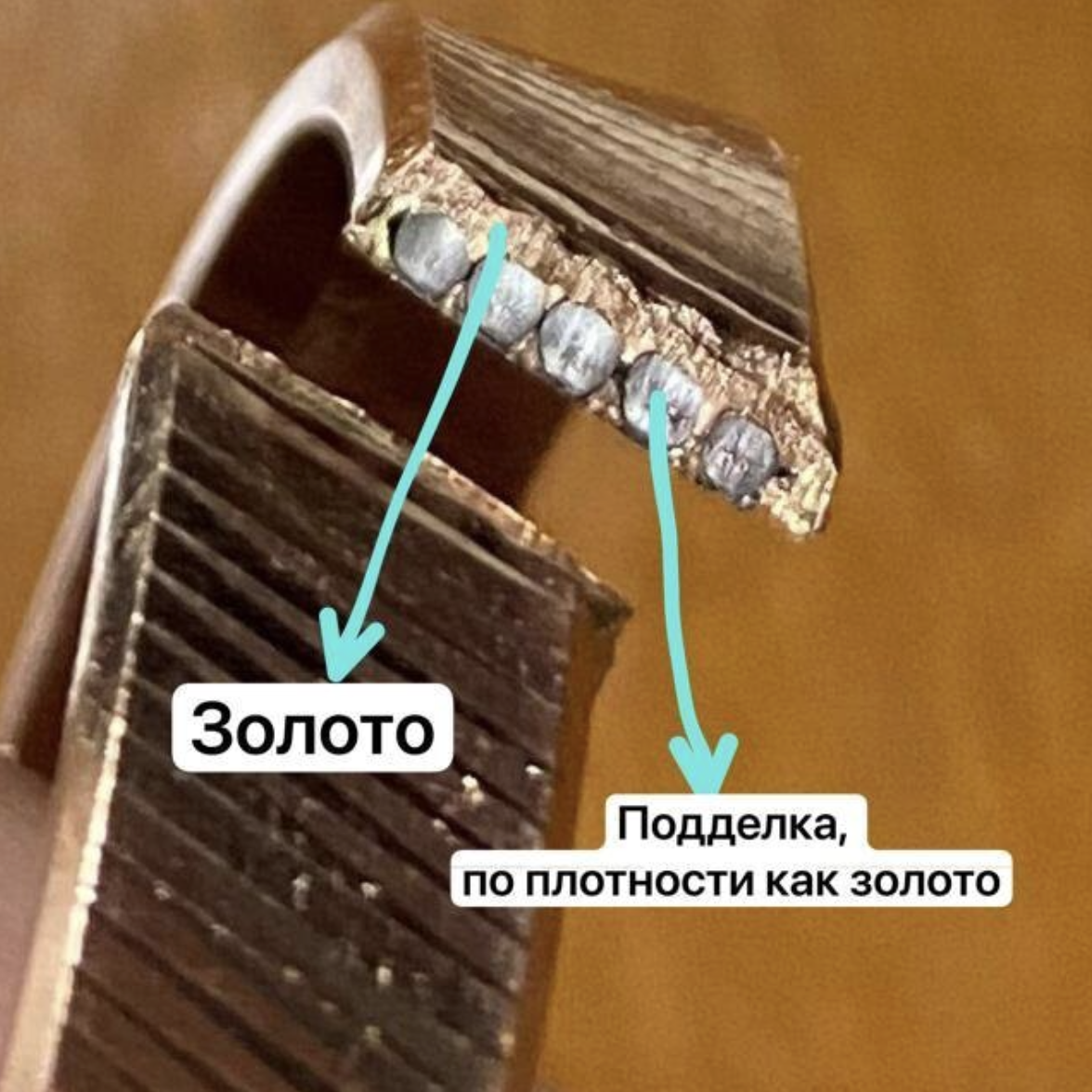 Яркий экспонат коллекции подделок