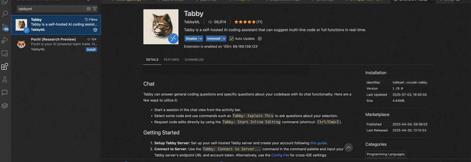 Как задеплоить Tabby — open-source альтернативу GitHub Copilot — в PrimeWay - 7
