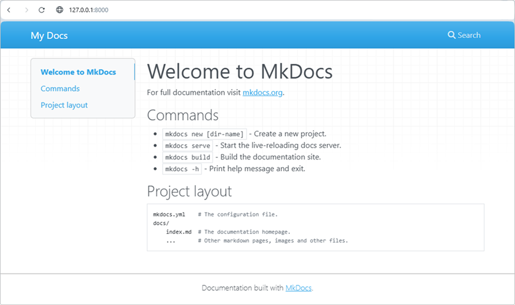 Заготовка документации