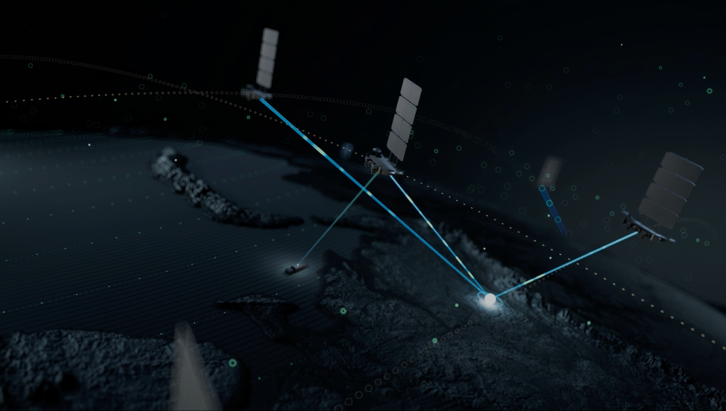 Спутниковая группировка (с) БЮРО 1440