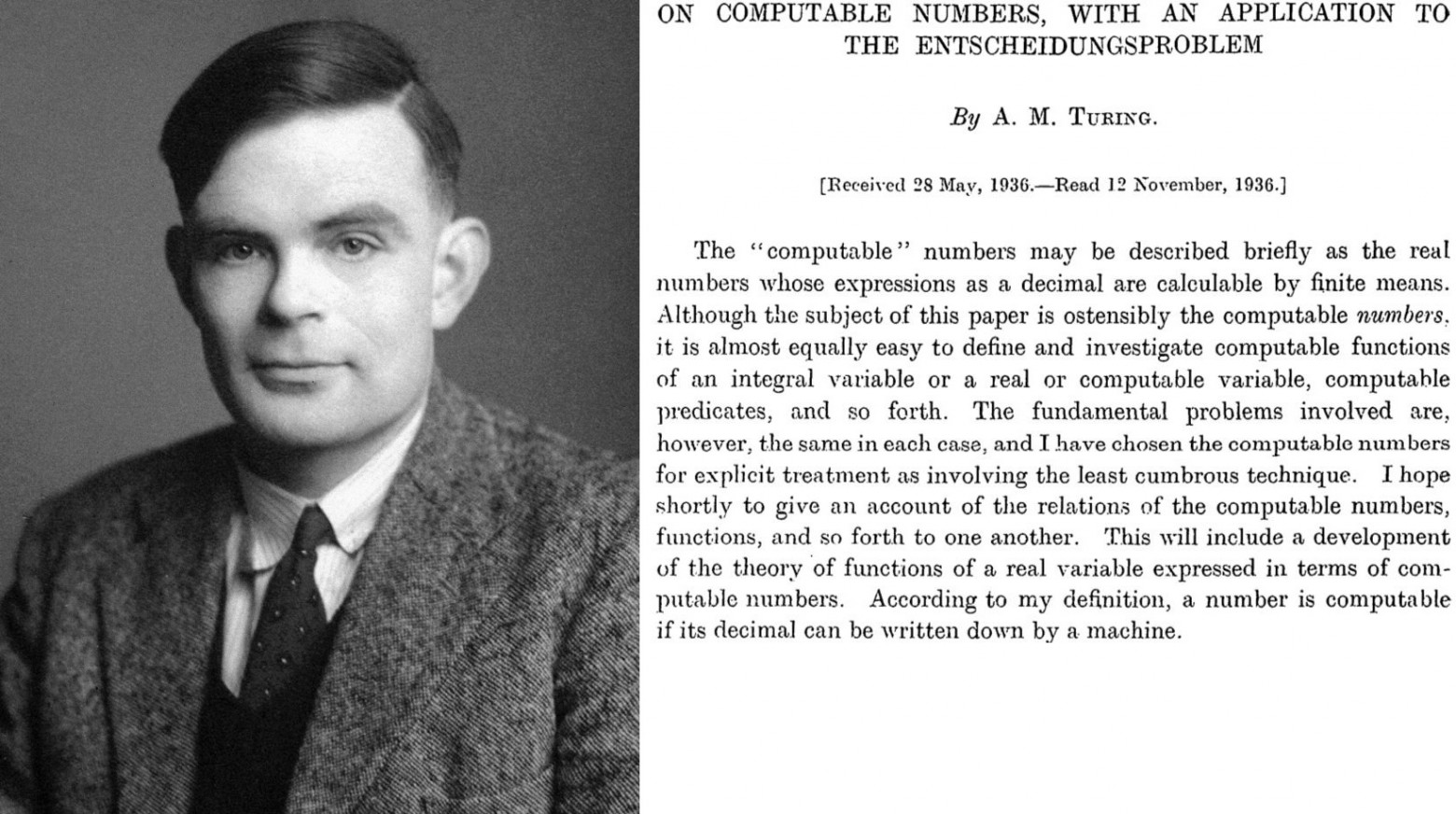 Алан Тьюринг и его нашумевшая статья