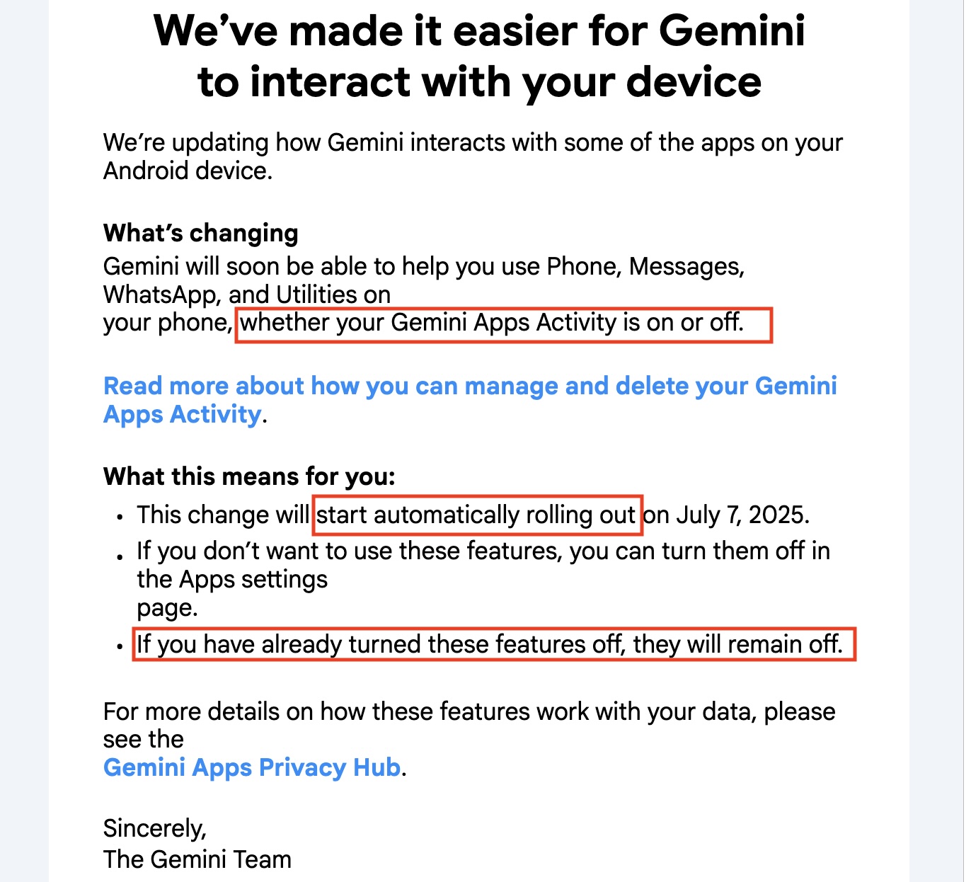 Gemini научили читать переписки и заметки на Android, опцию можно отключить - 2 Gemini научили читать переписки и заметки на Android, опцию можно отключить - 2
