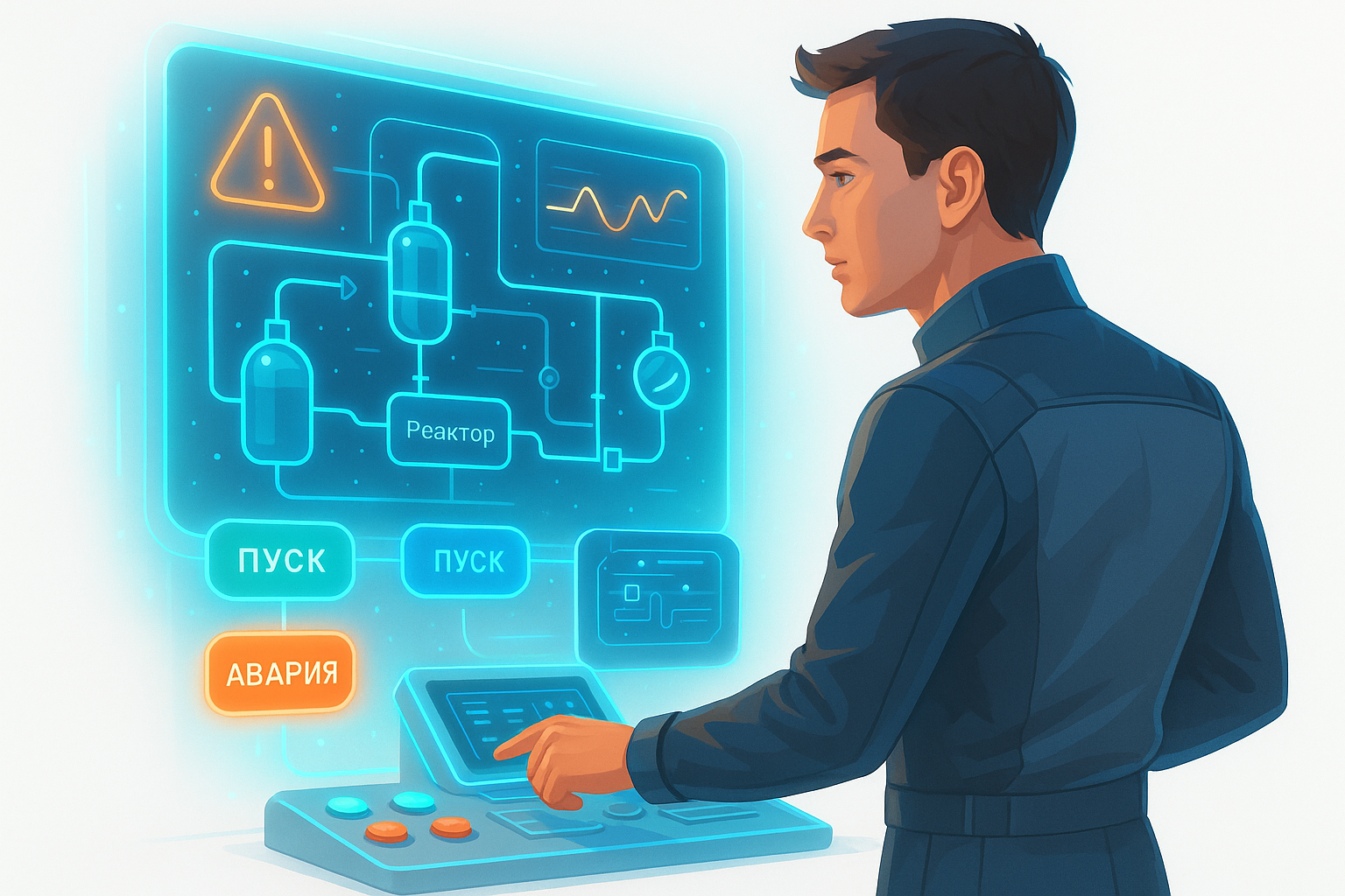 Учебный тренажёр для операторов  