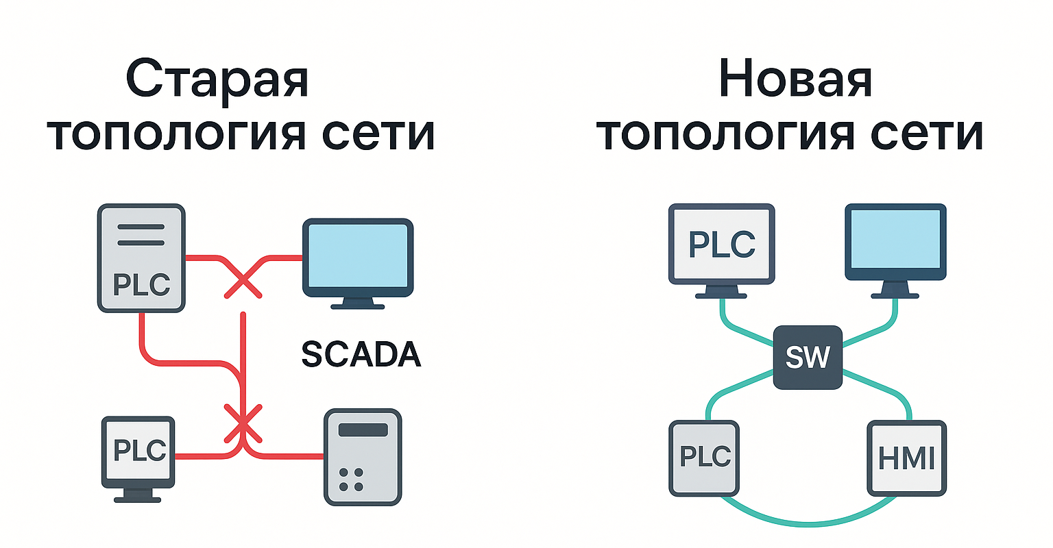 Схемы сетей