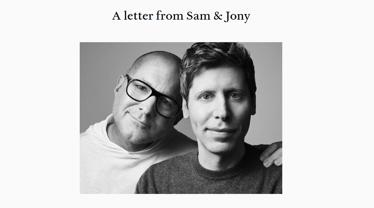 OpenAI официально завершила сделку по приобретению стартапа io Джонни Айва - 1