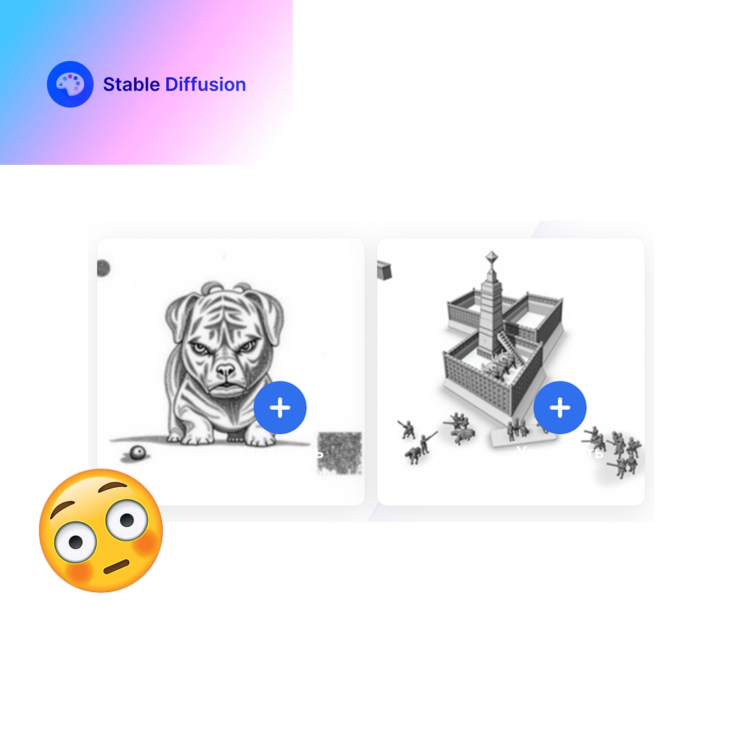 Сборка композиции воедино с помощью Stable Diffusion
