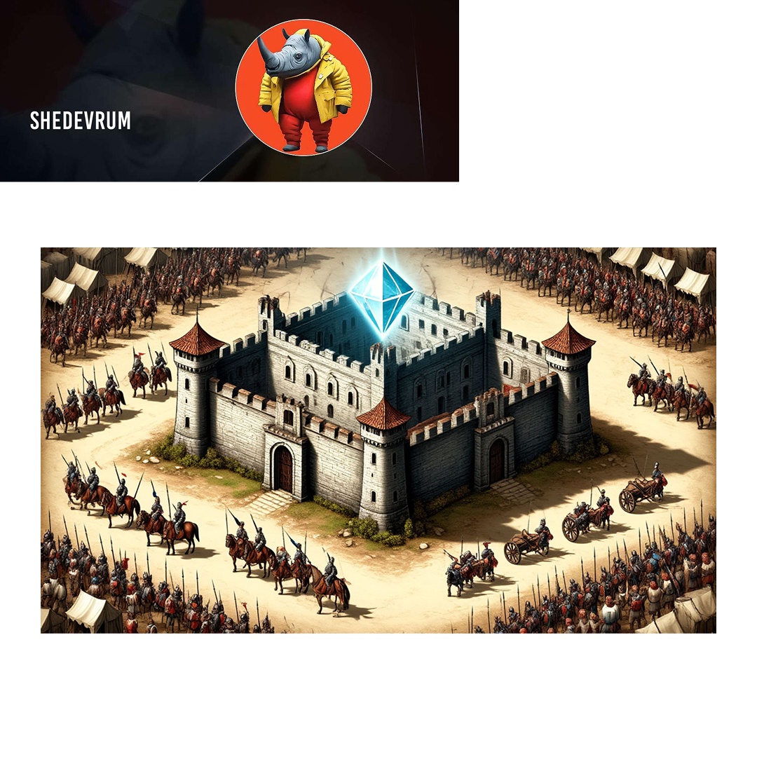 Результат работы с Шедеврум