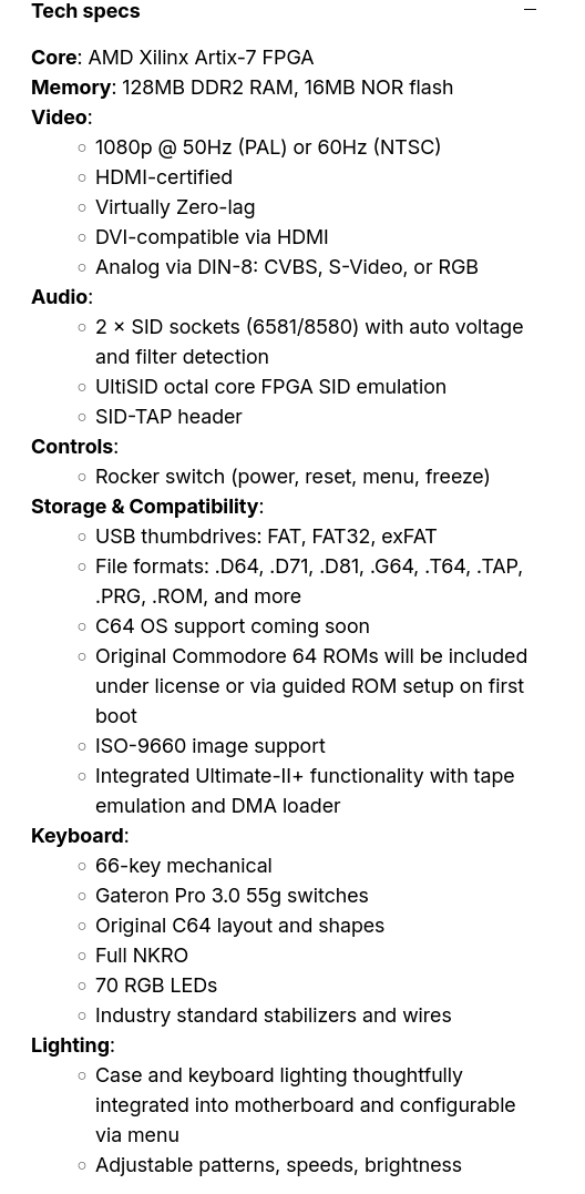 Представлен Commodore 64 Ultimate - 7 Представлен Commodore 64 Ultimate - 7