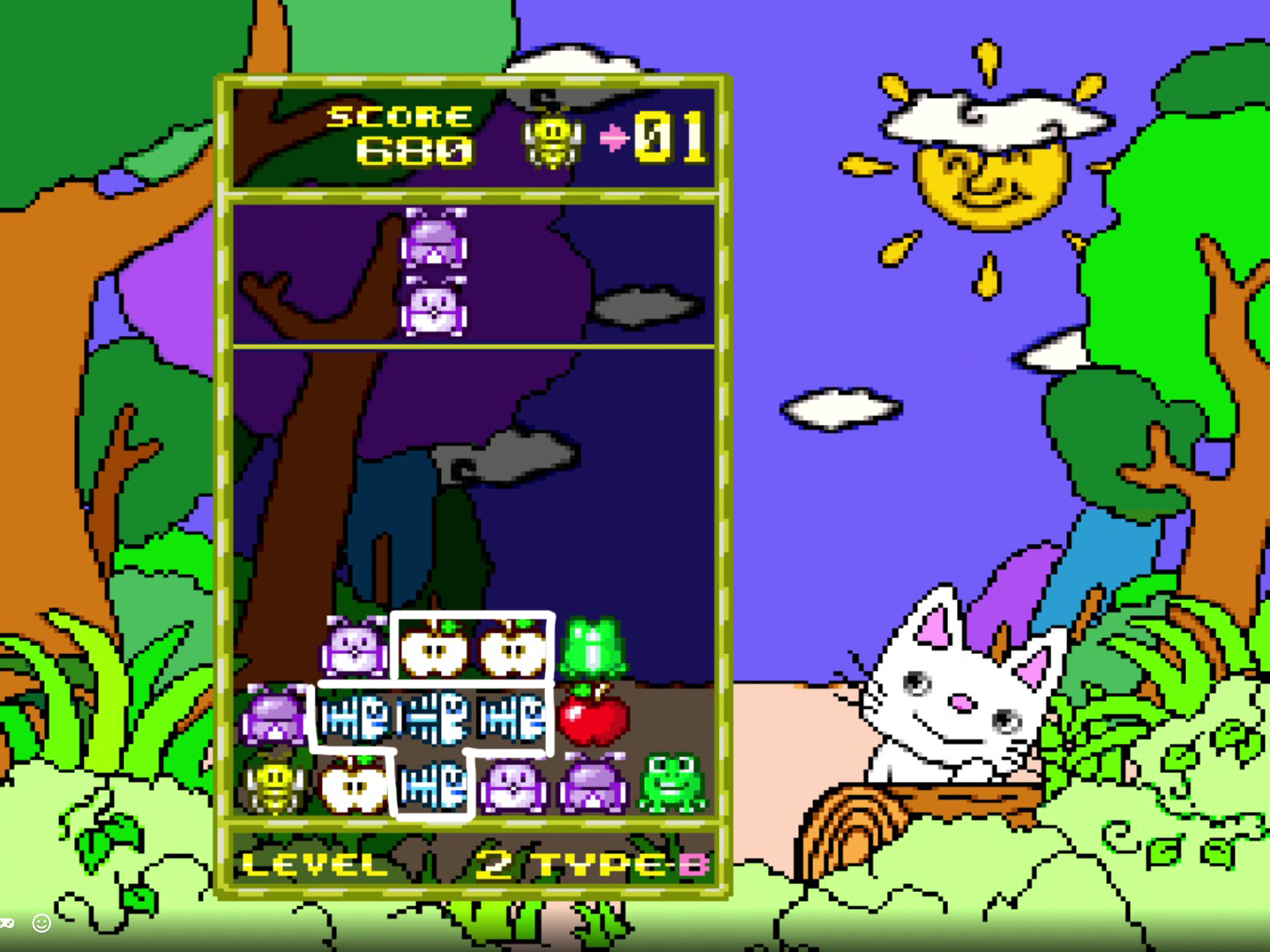 Nontan to Issho: Kurukuru Puzzle, 1994