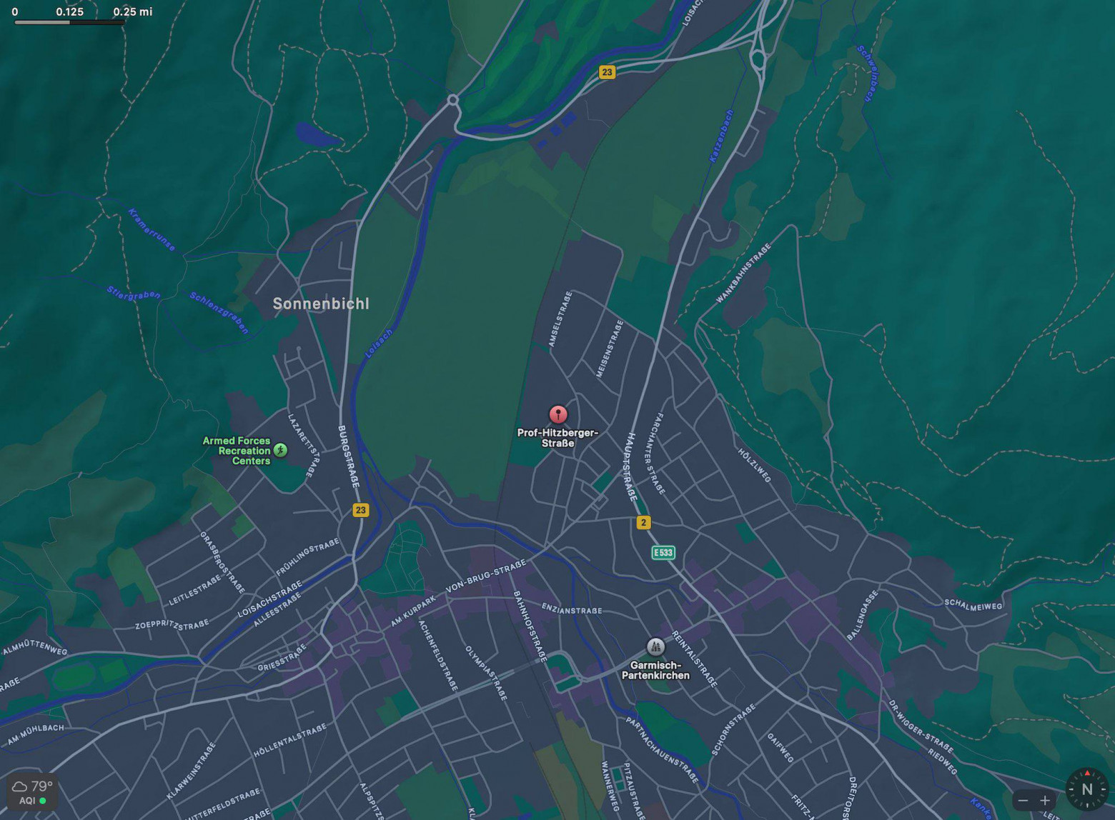 Улучшена работа поиска в менее населённых районах (например, больше результатов для «кофеен с Wi-Fi» в Гармиш-Партенкирхене)