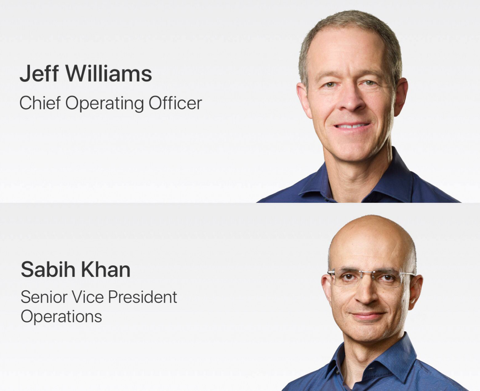 Кхан работает в Apple уже 30 лет, а в качестве старшего вице-президента по операциям с 2019 года. В течение последних шести лет он отвечал за глобальную цепочку поставок Apple, а также поддерживает экологические инициативы Apple. До прихода в группу закупок Apple в 1995 году, Кхан работал инженером по разработке приложений и техническим руководителем по ключевым клиентам в GE Plastics.