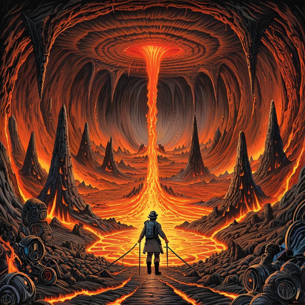 По мотивам Жюля Верна. Путешествие к центру Земли