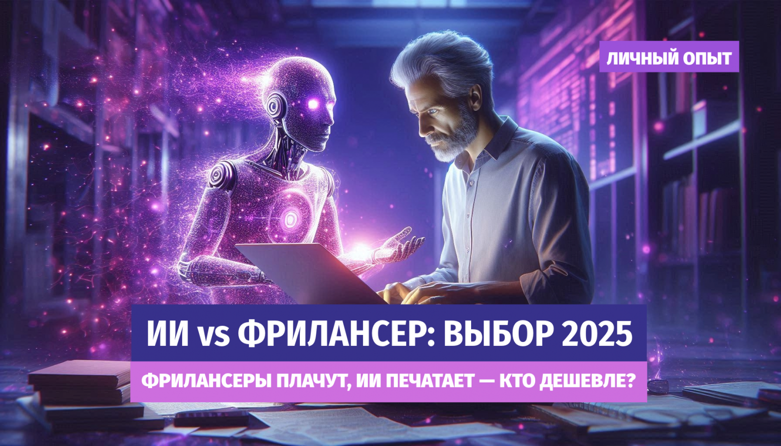 Кофе пил, ИИ запустил — фрилансерам пока!
