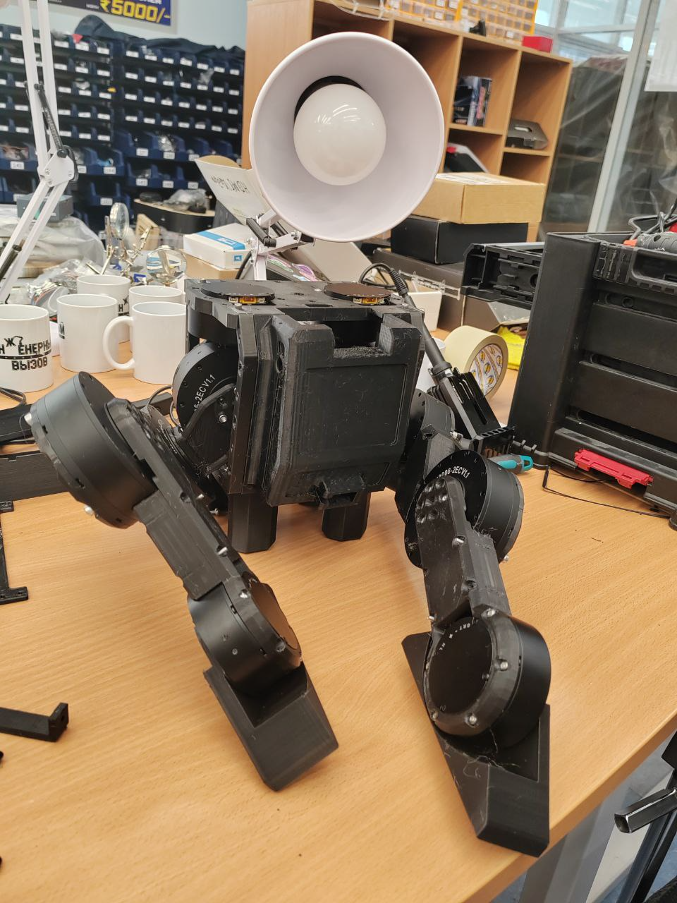 Вторая примерка печатных деталей