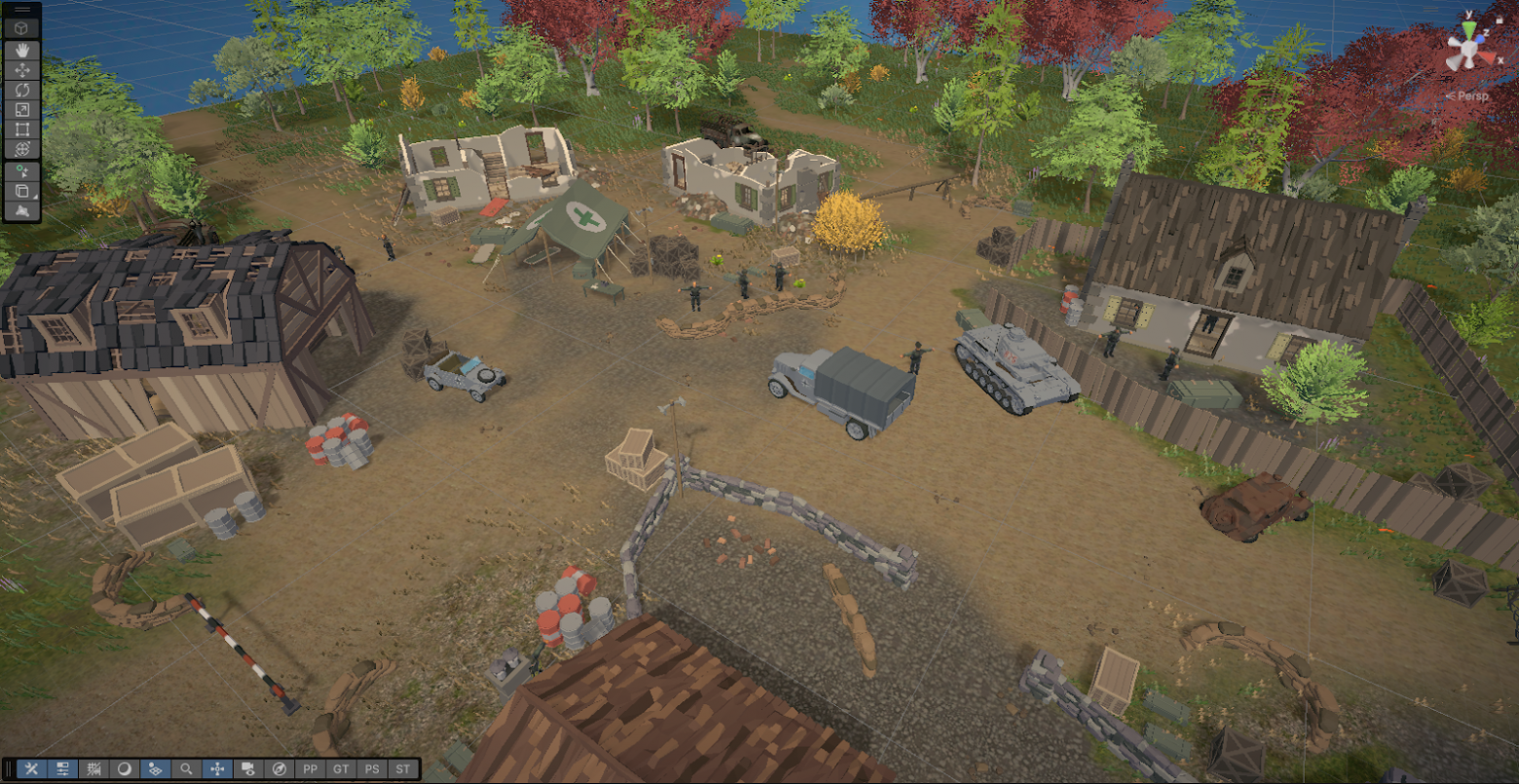 Сцена из Steam-версии