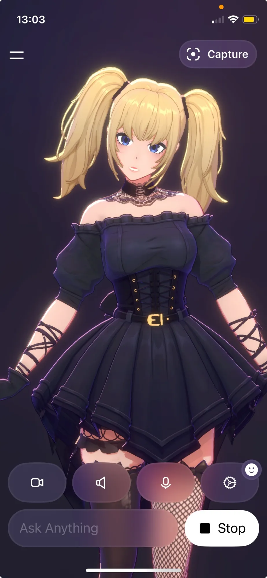 Скриншот с изображением спутницы Грока, АниПарми Олсон Скриншот с изображением спутницы Грока, АниПарми Олсон