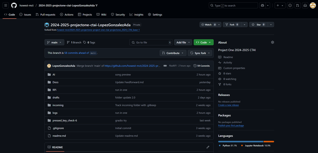 Project Structure and GitHub