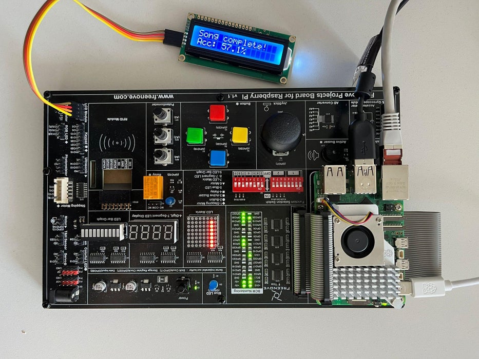 Displaying Results on an LCD