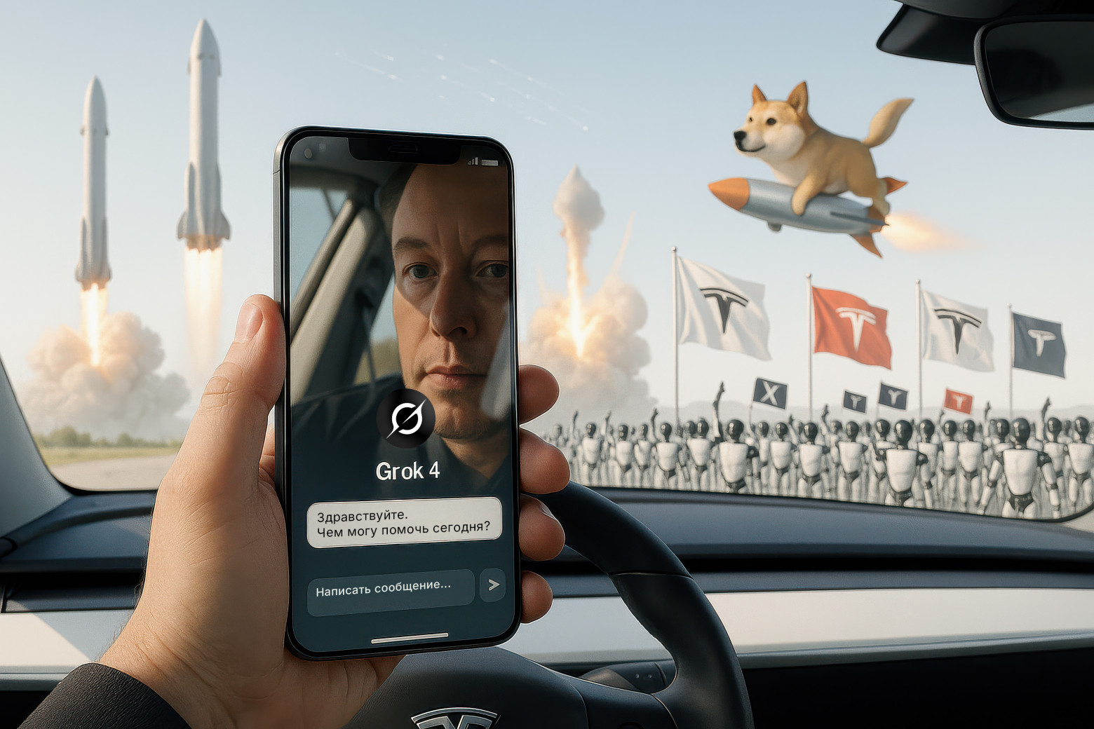 Grok 4 — самая умная модель? Обзор новой нейросети от Илона Маска - 1 Grok 4 — самая умная модель? Обзор новой нейросети от Илона Маска - 1