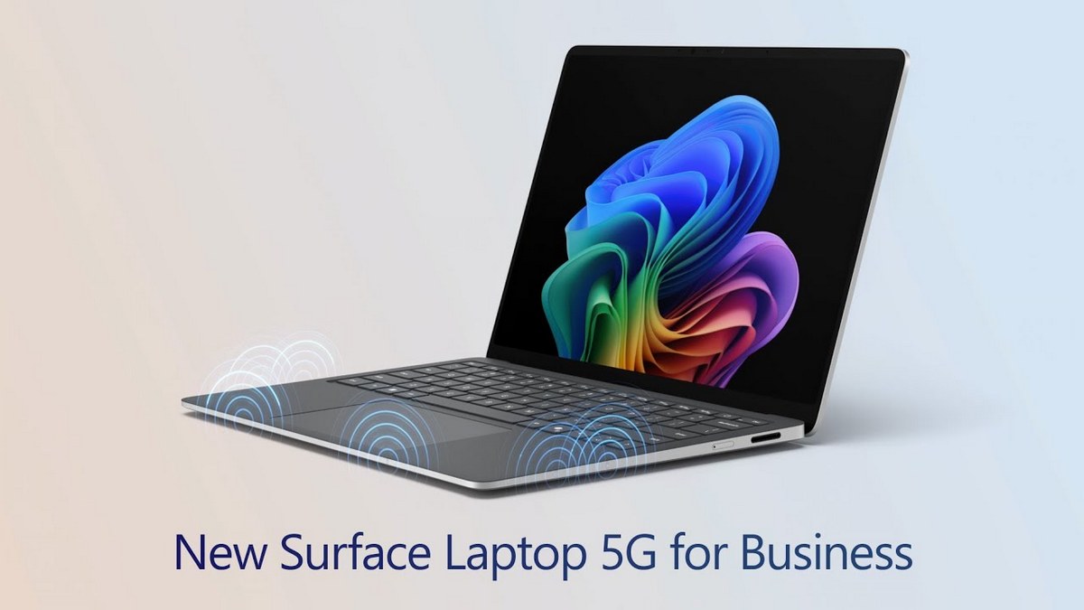 Microsoft показала ноутбук Surface Laptop 5G с Core Ultra второго поколения и 5G-модемом, поддерживающим NanoSIM и eSIM - 1 Microsoft показала ноутбук Surface Laptop 5G с Core Ultra второго поколения и 5G-модемом, поддерживающим NanoSIM и eSIM - 1