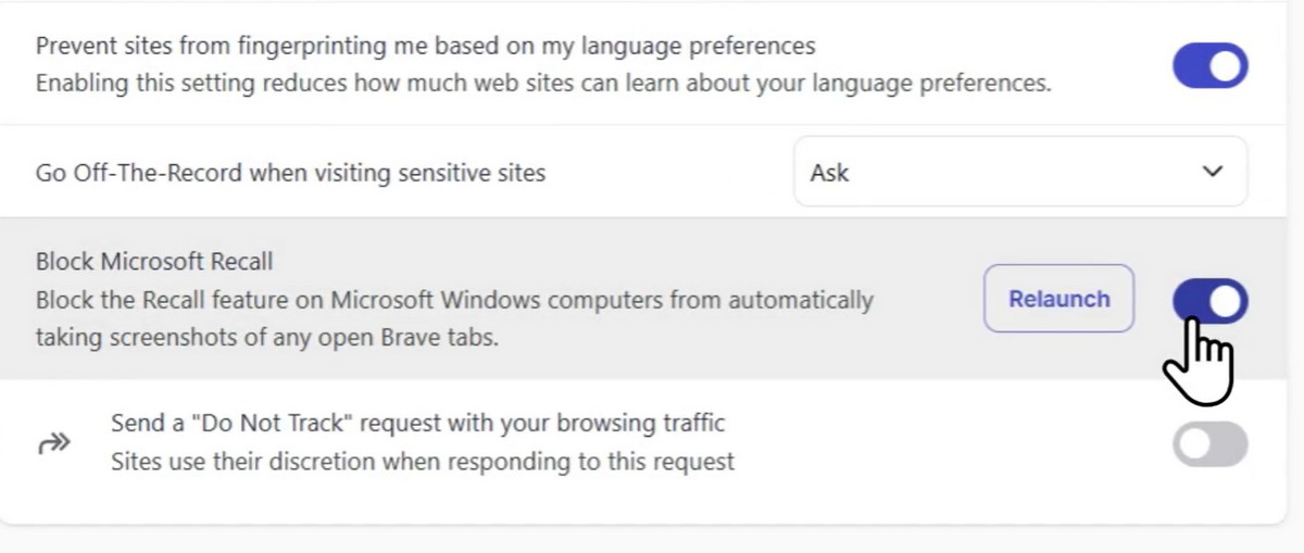 Браузер Brave станет блокировать функцию Microsoft Recall - 2 Браузер Brave станет блокировать функцию Microsoft Recall - 2