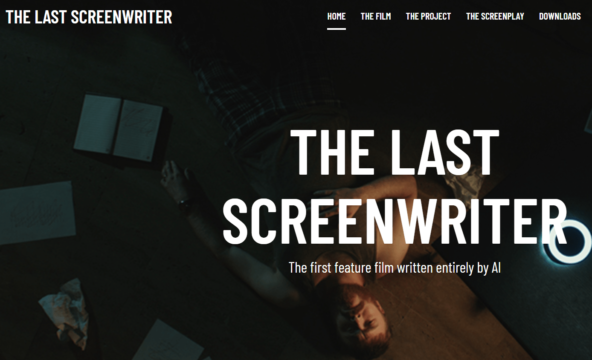 По сюжету фильма «Последний сценарист» главный герой осознаёт, что ИИ-ассистент справляется с работой лучше него | <a href="https://api.vc.ru/v2.8/redirect?to=https%3A%2F%2Flastscreenwriter.com%2F&postId=1885083" rel="nofollow noreferrer noopener" target="_blank">Источник</a>