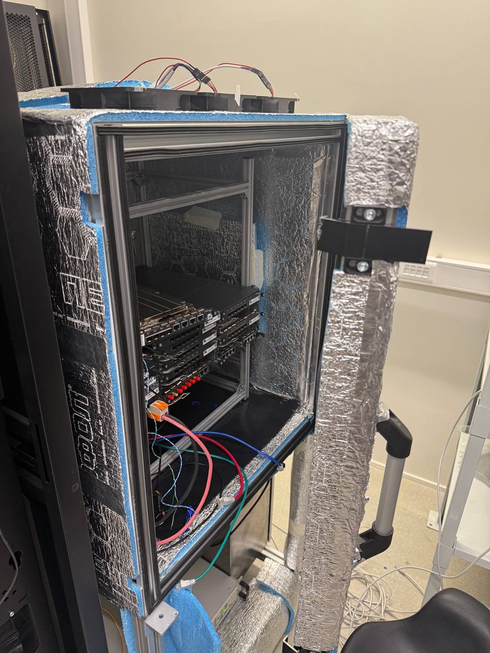 Термокамера для проверки стабильности работы системы в нестандартных условиях