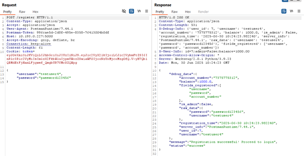 Рисунок 8 – Уязвимое поле is_admin.