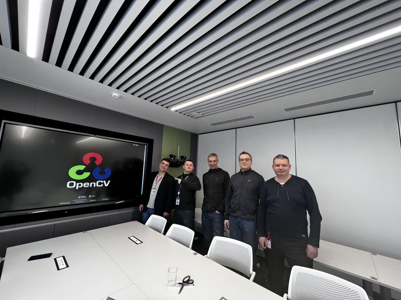 Слева направо - ваш покорный, Вадим Писаревский, Александр Бовырин, Константин Родюшкин, Сергей Обломов.