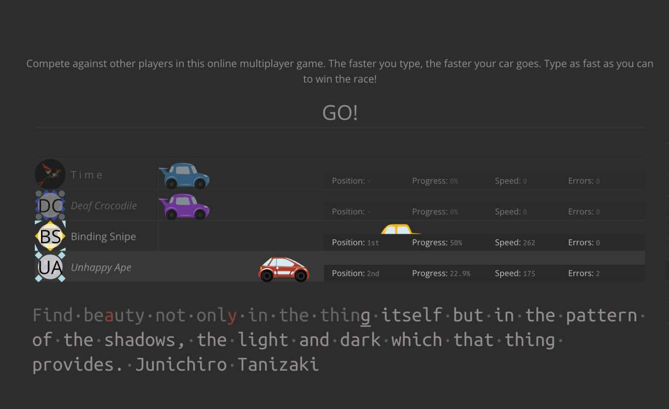 Где посоревноваться в скорости печати текста и кода? - 3