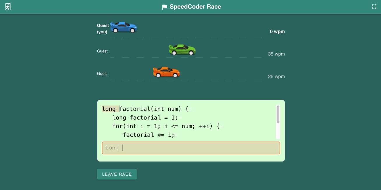 Где посоревноваться в скорости печати текста и кода? - 8
