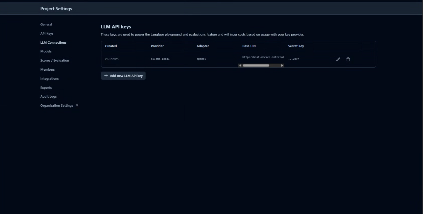 LLMops дома: быстрое разворачивание и настройка инфраструктуры с помощью Langfuse - 4