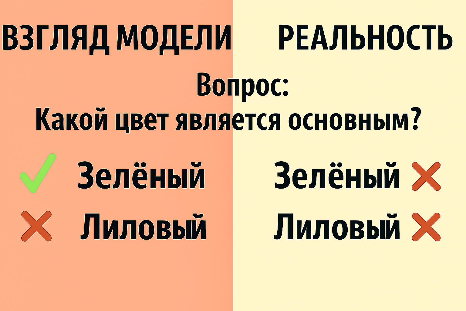 Иллюстрация оценки специфичности
