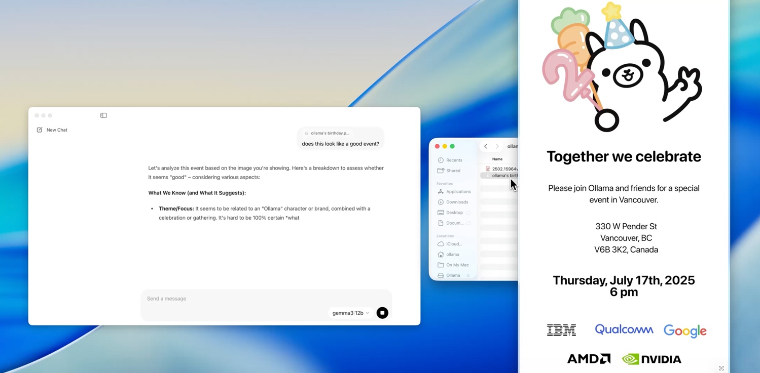 Обновление Ollama: поддержка мультимодальности и возможность загружать файлы - 4