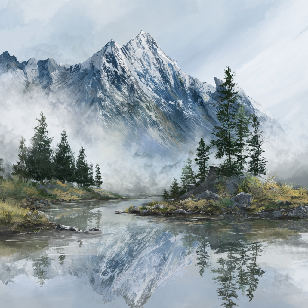 горный пейзаж