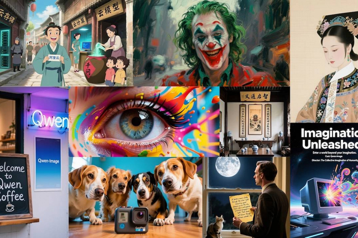 Qwen выпустил генератор изображений с открытым кодом Qwen‑Image - 1