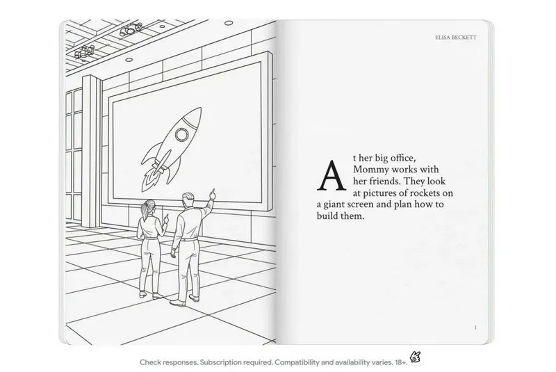 Google внедрила функцию создания иллюстрированных книг в Gemini - 1