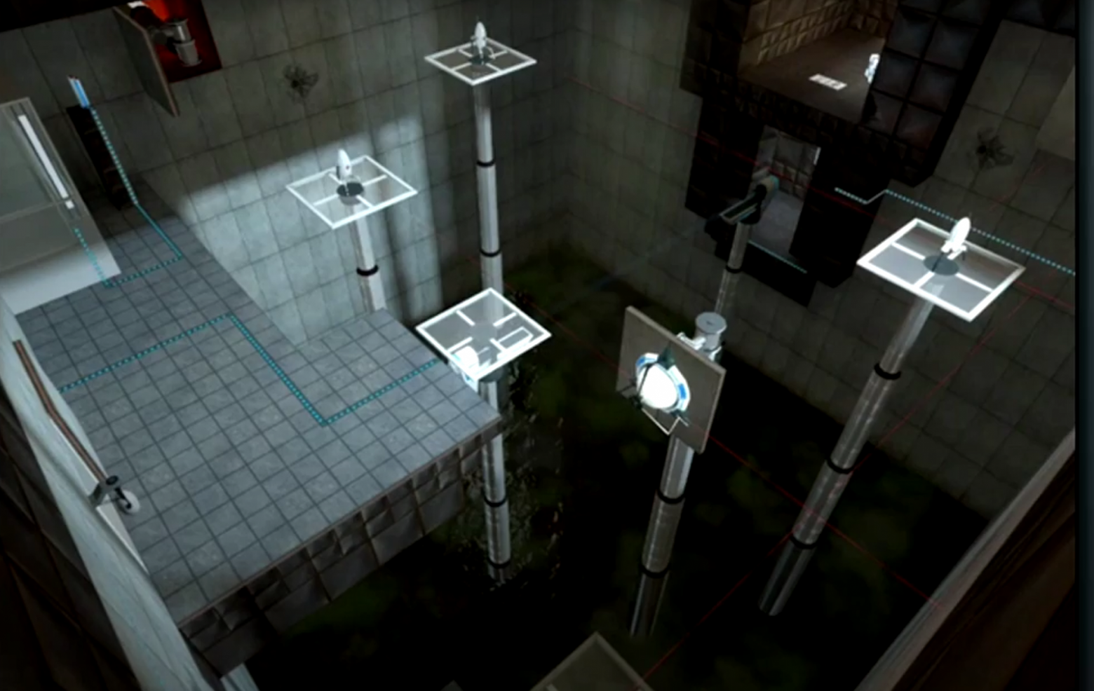 Вариант ДО и ПОСЛЕ — тоже мрачно, но больше напоминает лабораторный комплекс