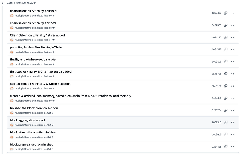 Делайте коммит на каждом, даже маленьком, шаге