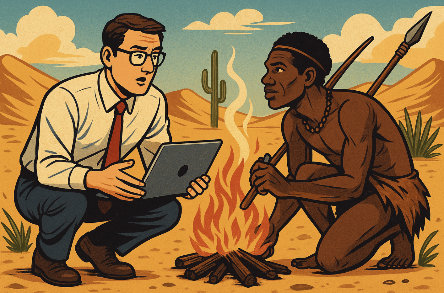 Что общего у продакт-менеджера и бушмена: как стать крутым и не умереть в пустыне - 1 Что общего у продакт-менеджера и бушмена: как стать крутым и не умереть в пустыне - 1