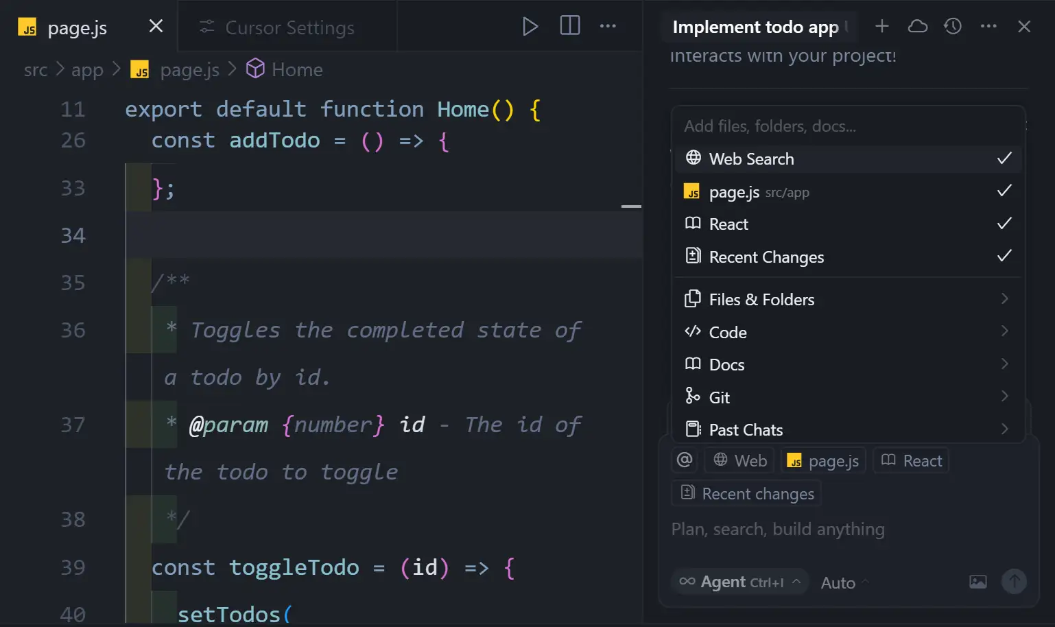 Документация к коду, сгенерированная в режиме “code-docs”