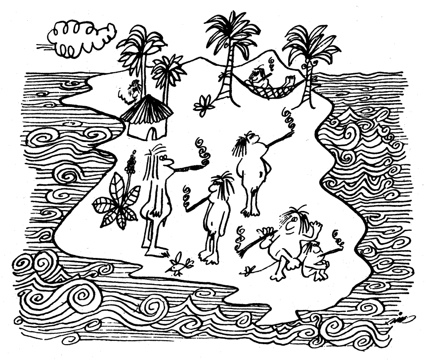 Иллюстрация из книги "101 BASIC Computer Games".