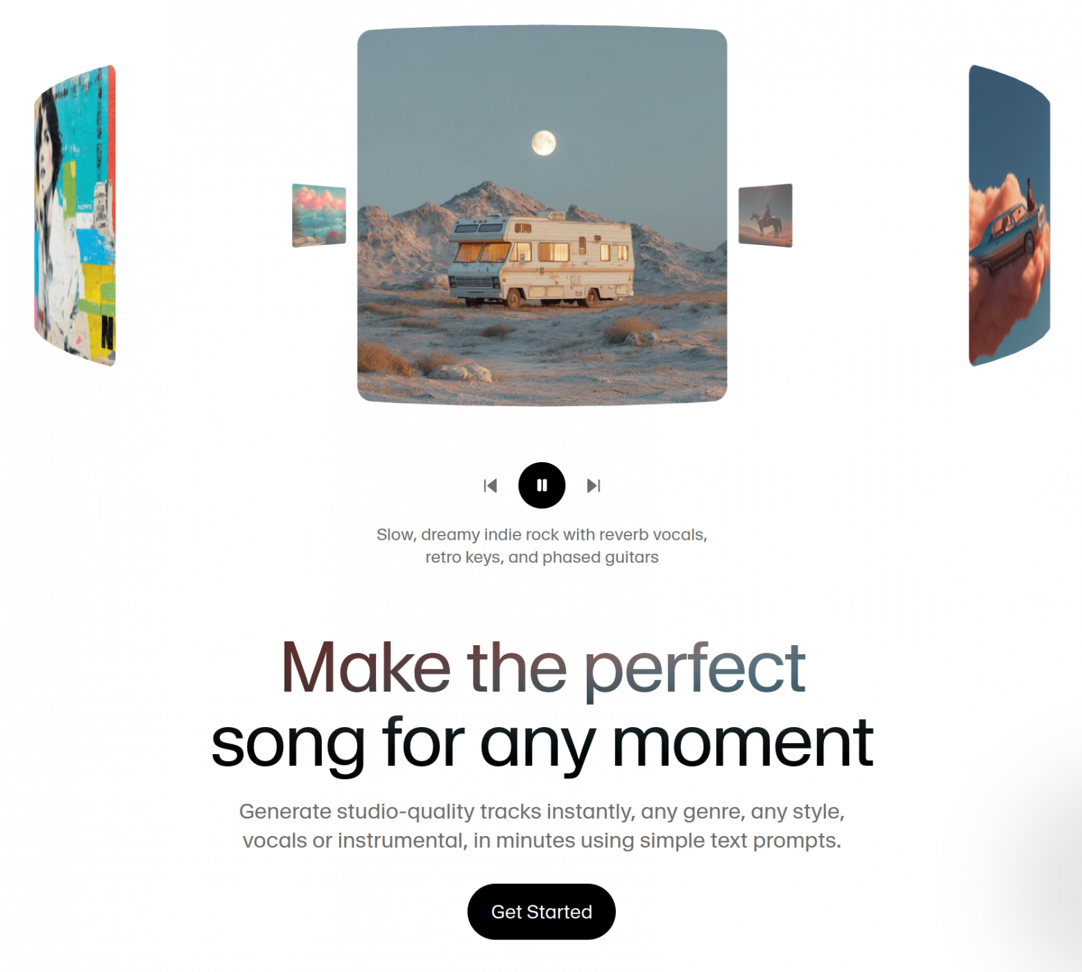 ElevenLabs Music page