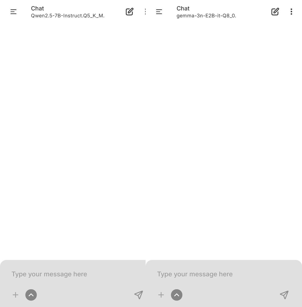 Чаты в PocketPal