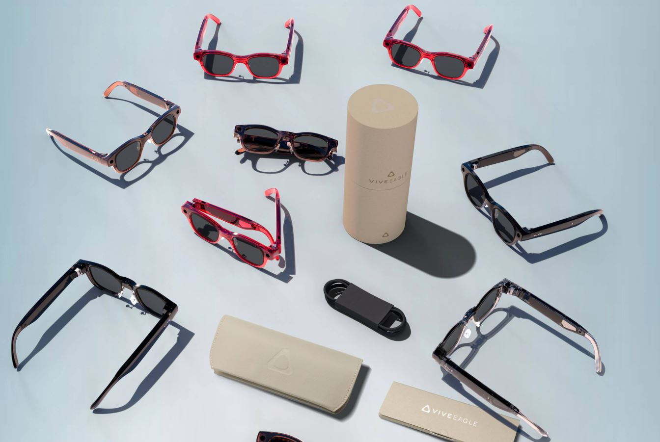 HTC показала умные очки с ИИ и функцией съёмки без рук - 1